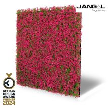 Jangal Pannelli Acustici Modulabili In Flora Sintetica Ultrarealistica 52x52cm Mod. Pink