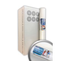 E-delux - Tejido No Tejido Para Reformas 150 G Profhome Normvlies 299-150 Revestimiento Mural No Tejido Liso Blanco 6 Rollos 112,50 M2