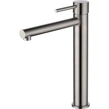 Imex Products - Rubinetto Monocomando Per Lavabo Con Bocca Alta In Acciaio Inox S316 - Rubinetto Da Esterno Anticorrosione E Ad Alta Resistenza