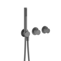 Crosswater Mpro Module Ensemble De Douche - 2 Fonctions - Ardoise (gunmetal)