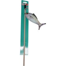 Juguete Para Gato - Aime - Caña De Pescar Pez - Palo De Madera, Pez 15cm