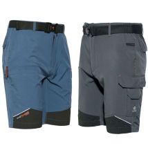 Issaline 8836b-080 Bermuda Da Lavoro Extreme Light Grigio Inserti Neri L