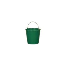 Seau Vert 10l Gradué Robuste, Gradué, Polyvalent - Aluminium Et Plastique