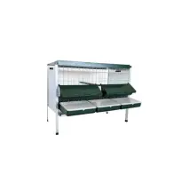 Rocila - Mini Pollaio Ropet Da Esterno 100135 Sovrapponibile In Zincato E Plastica