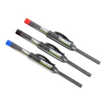 Juego De Marcadores Tracer De 3 Piezas: Negro / Azul / Rojo (alnpk3)