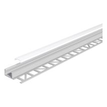 Evn Lichttechnik Alu-profil M. Abdeckung Opal, 2m Apfl1am200