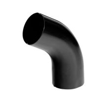 Coude 60° Raccord Gouttière Acier Ø90 Mm – Noir Ral 9005