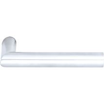 Ogro - Pieza Del Orificio De La Manija De La Puerta 8906 Alu.f1 / Satino 4-kt.8mm Din L / R