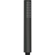Pommeau de douche Deante Silia – Acier inoxydable noir mat – Jet pluie – Compact 50x50x270 mm – Garantie 2 ans