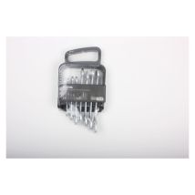 Juego de llaves fijas planas 2 bocas – 7 llaves – Estuche de almacenamiento incluido