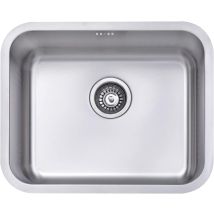 Jassferry - Küchenspüle Edelstahl 1 Becken Unterbauspüle, 550 X 450 Mm Mit Abfallsieb