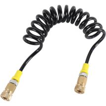 Pompe De Remplissage D'Air Pneumatique Tuyau À Distance Moto Vélo Voiture Pneu Tube Double Femelle Raccord Rapide Ressort Double Femelle Raccord 