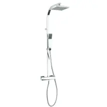 Crosswater - Planet Thermostatic Multifunction Shower Valve Set Two Heads