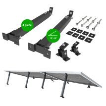 Nuasol - 2x Soporte Elevado Para Módulos Solares Balcón Cubierta Plana Fachada Fv