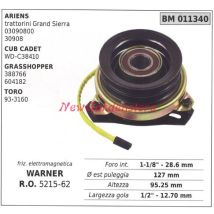 Embrague Electromagnético Warner Cortacésped Ariens Cub Cadet 011340