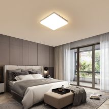48w Square Led Ceiling Light Warm White 3000k For Living Room Bedroom Kitchen
