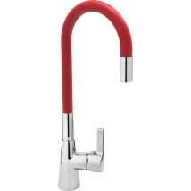 Robinetterie De Cuisine Flexible, Rouge, Robinet, Robinet D'Évier, Mélangeur