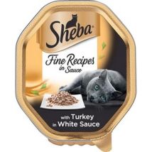 Sheba - Alutray Fine Recipes Turkey In Sauce 85g Pk22 - 717538