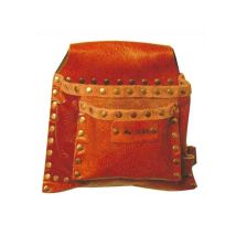 Bolsa De Carpintero 2t Cuero Tachuelas Mass