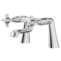 Traditional Polished Chrome Bath Filler Tap - Windsor