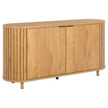 Colima Sideboard 2 Türen Eiche Dekor 35 kg Tragfähigkeit Hochwertige Materialien Stilvolles Design für Ihr Zuhause