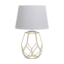 Fabrilamp Lampada Da Tavolo Labeo E27 Oro White