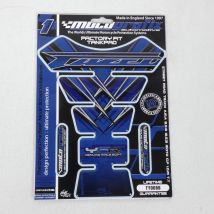Protection De Reservoir Bleu Motografix Pour Moto Yamaha Fazer