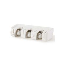 Perchero de pared Appendiscope Inserción Perfecta – 3 lugares para colgadores – 4 ganchos para paños