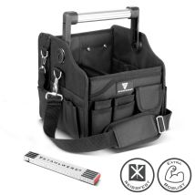 Sacoche À Outils Stahlwerk 14 Poches Extérieures 2 Compartiments Intérieurs Sacoche D'Électricien Robuste