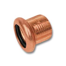 Sanha – Conector de tapón de cobre prensar 28 mm – Juntas EPDM – Conexión universal a presión