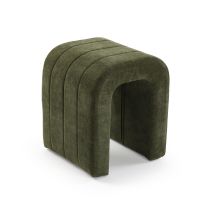 Versa Sgabello Imbottito Verde