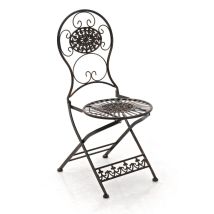 Silla de Jardín Mani de Hierro – Diseño Elegante y Original – Ideal para Terrazas y Jardines – Fácil Montaje
