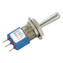 Schalter 1-pol. Mom-off-mom Apem 5237mab