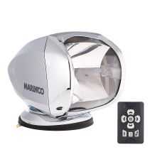Lampe Pirate Avec Télécommande 12/24v 100w Chromée - Éclairage Puissant Et Élégant Pour Applications Maritimes - Marinco