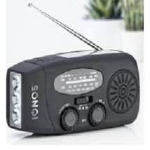 Status Wind-up 2-band Emergency Radio With Am/fm Reception, Wind-up Power, 1-pack