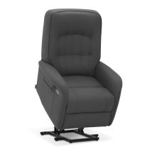 M Mcombo Fernsehsessel Mit Aufstehhilfe Elektrisch 2 Motoren, Mit Massage & Heizung, Relaxsessel Mit Liegefunktion Bis 160°vollschaum-sitzkissen 7584 