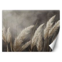Papier peint à motif – Fototapete Gras Nature Botanik 300x210 cm – Pièce destination, Style, Motif décoratif, Largeur, Mode de fixation, Longueur