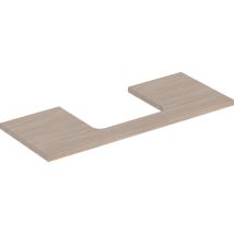 Keramag - Placa De Lavabo Geberit One, Recortable En El Centro, Para Lavabo