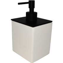 Pollini Acqua Design - Dispenser Per Sapone Liquido Da Appoggio Ebox Eb1424a9 Nero Opaco