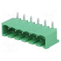 Morsettiera Maschio A 6 Pin Paso 5,08 Mm 2edgrc5,08-6p14