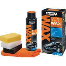 QUIXX 7in1 Wax 500ml – All-in-One Lösung für Lack, Gummi, Kunststoff, Leder, Metall – UV-Schutz, einfache Anwendung
