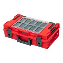 Qbrick System One 200 2.0 Expert Red Ultra Hd Maletín De Herramientas A Medida Organizador Modular 585 X 385 X 190 Mm 15,4 L Apilable Ip66