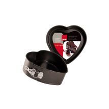 Ibuli Molde Desmontable Corazón Dorado 22 Cm