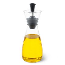 Cole&mason - H103019 Sawston Bottiglia Dispenser Per Olio E Aceto, 370ml, Contenitore Olio Con Dosatore, Vetro, Acciaio Inossidabile, 1 X Bottiglia, 