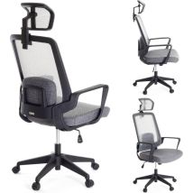 Ergosolid Amo-70+ Chaise De Bureau Ergonomique Gris