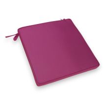 Gardeness - Cuscino Da Esterno Per Sedie 40x40 Cm Sfoderabile E Idrorepellente - Bordeaux
