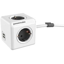 Power Cube 4xschuko/2xusb/1,5m (power Cube Grau)