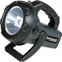 Gigalux LED-Projektor-Taschenlampe 10W Multipositions – 800 Lumen – 21x13,5x17,5 cm – Leuchtdauer 3-4 Stunden