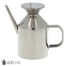 Lattina Di Olio In Acciaio Inox Modello ''Classic'' 625 Ml.