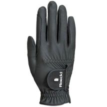 8, Nero: Guanti Da Equitazione Per Adulto Modello Grip Pro